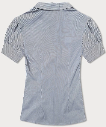 Bluzka z kołnierzykiem biała (SST2030D)