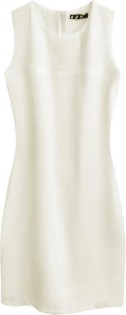 MINIMALISTYCZNA SUKIENKA ECRU (3125)