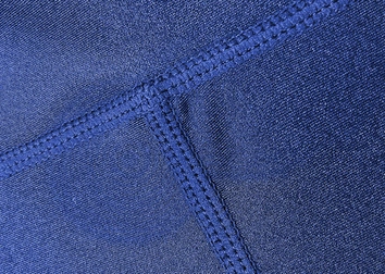 Błyszczące legginsy lycra granatowe (YW06010-4)