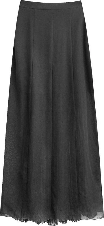 SPÓDNICA O DŁUGOŚCI MAXI GRAFITOWA (291ART)