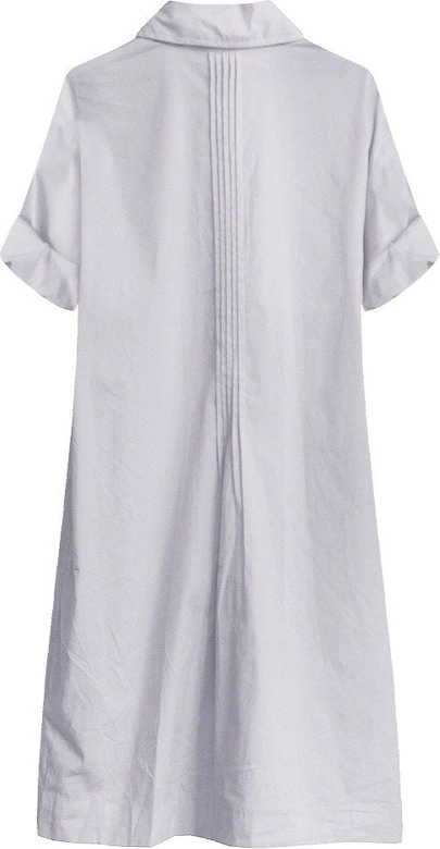 DŁUGA BAWEŁNIANA KOSZULA WRZOSOWA (X1033X)