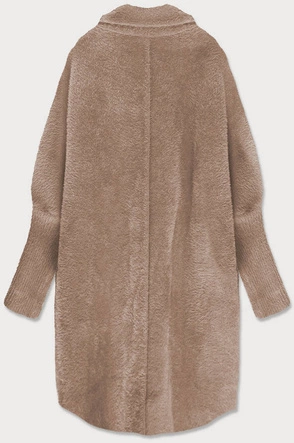 Wełniana narzutka alpaka camel (7108)