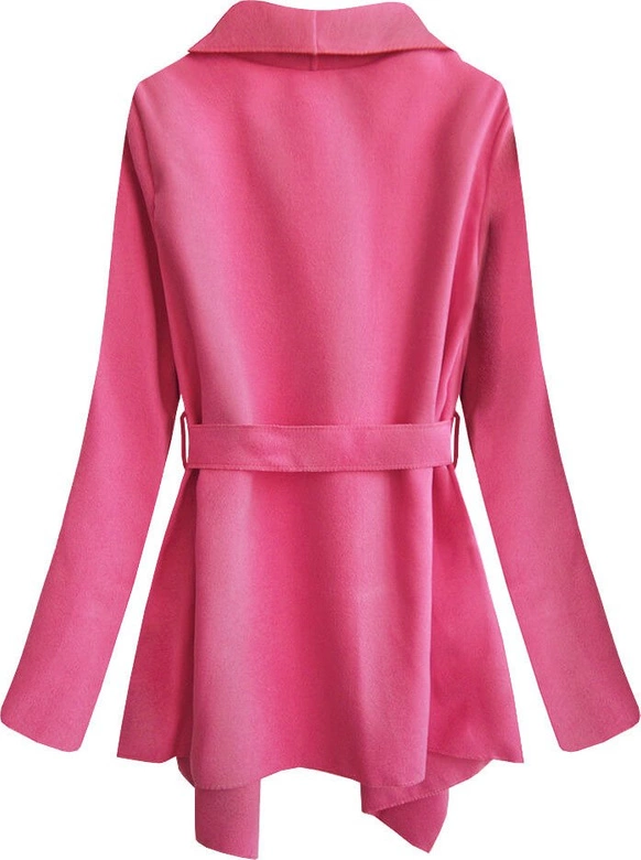 KRÓTKA WIĄZANA NARZUTKA NEONOWY RÓŻ (553ART)