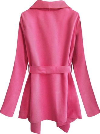 KRÓTKA WIĄZANA NARZUTKA NEONOWY RÓŻ (553ART)