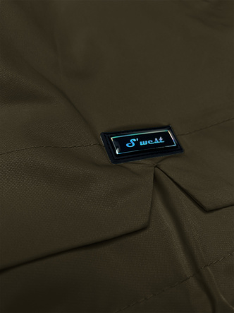 Damska kurtka typu wiatrówka S'West khaki (B8357-11)
