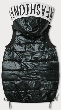 Bezrękawnik damski ze ściągaczami army (16M9115-136)