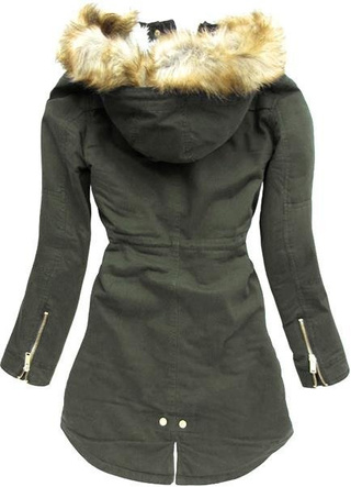 PARKA ZIMOWA KHAKI (7595/2)