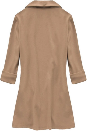 NARZUTKA Z RĘKAWEM 3/4 KARMELOWA (92ART)