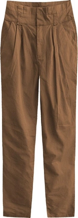 BAWEŁNIANE SPODNIE KARMELOWE (2217)