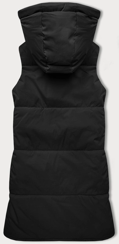 Dwustronna kamizelka damska baranek J Style czarna (16M9166-392)