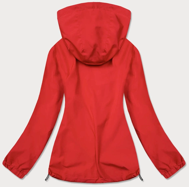 Letnia kurtka damska na podszewce czerwona (hh036-5)