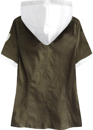 BAWEŁNIANY ŻAKIET KHAKI (71051)