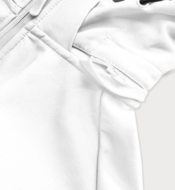 DAMSKA KURTKA-BLUZA TREKKINGOWA BIAŁA (HH018-45)