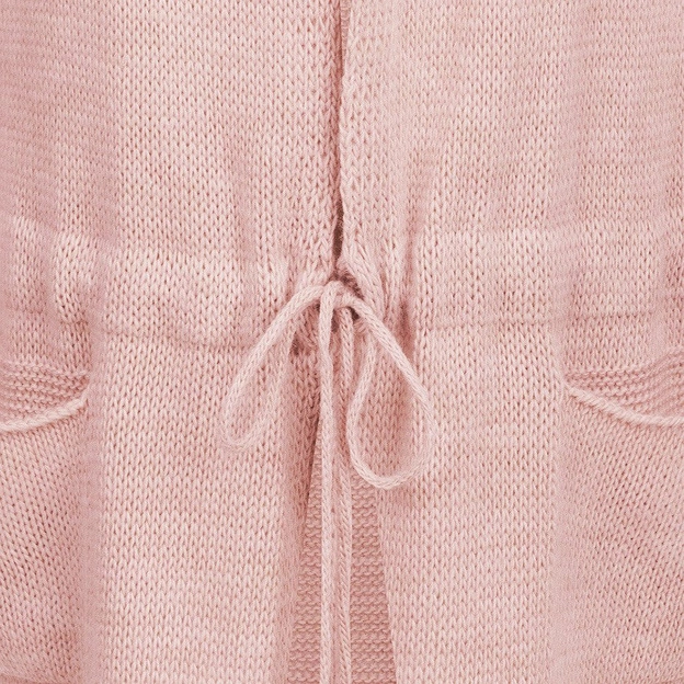 SWETER Z BUFIASTYMI RĘKAWAMI ANTYCZNY RÓŻ (116ART)