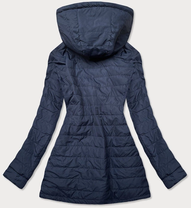 KURTKA DAMSKA 2 W 1 BEŻ-GRANAT (BH2017)