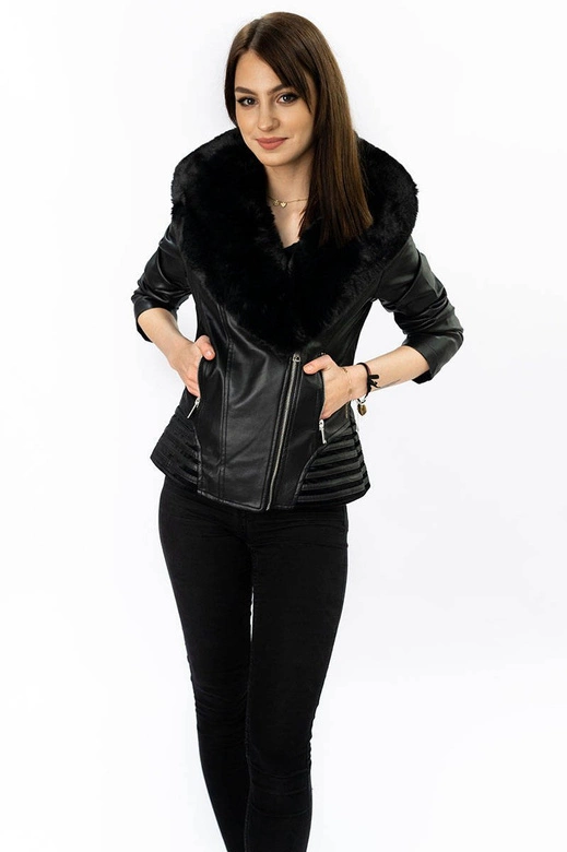 RAMONESKA Z ODPINANYM FUTERKIEM CZARNA (5523)