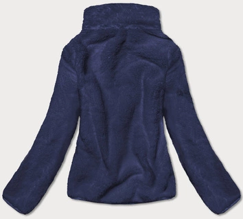 Pluszowa damska bluza granatowa (hh006-50)