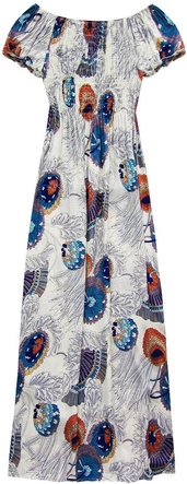 SUKIENKA Z ODKRYTYMI RAMIONAMI BEŻOWA (71027#)