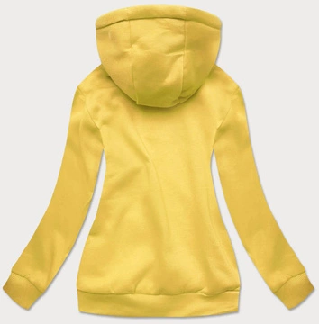 Damska bluza dresowa żółta (w02-69)