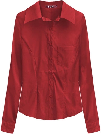 BAWEŁNIANA KOSZULA CZERWONA (1016)