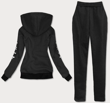 KOMPLET DRESOWY DAMSKI CZARNY (AMG580)