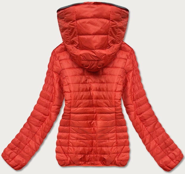 Kurtka z kapturem pomarańczowa (dl011)