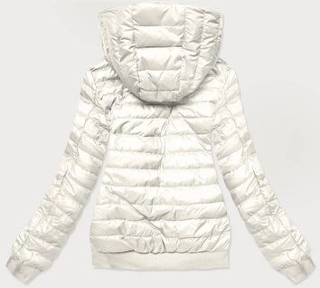 Dwustronna kurtka damska baranek biała (h-989-82)