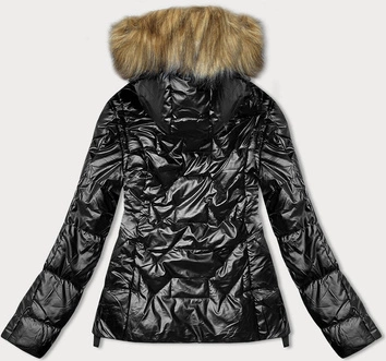 Zimowa kurtka damska czarna (5M3196-392b)