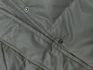 Luźna damska kurtka zimowa zielona (5M3185-236)