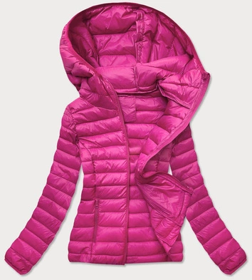 PIKOWANA KURTKA DAMSKA FUKSJA (20313)