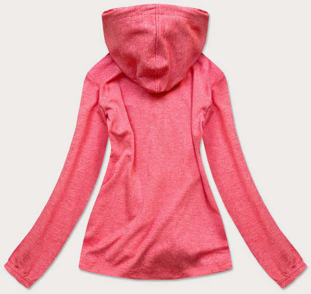 CIENKA BLUZA DAMSKA BAWEŁNIANA KORALOWA (57774)
