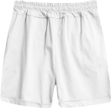 SZORTY Z WYSOKIM STANEM BIAŁE (386ART)