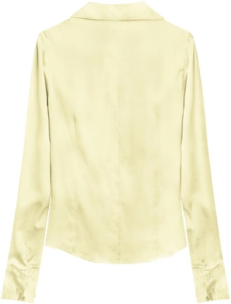 BAWEŁNIANA KOSZULA JASNOŻÓŁTA (1013)