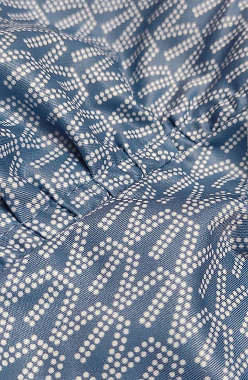 Krótka bomberka damska niebieska (AG3-2206)