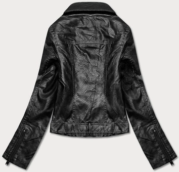 Ramoneska z kołnierzem czarna (AX-808)