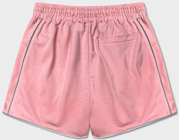 Krótkie spodenki damskie łososiowe (8K952-38)