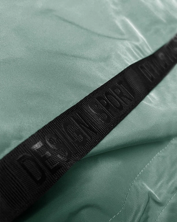 Prosta kurtka damska z kapturem LHD jasny zielony (LHD-24592)