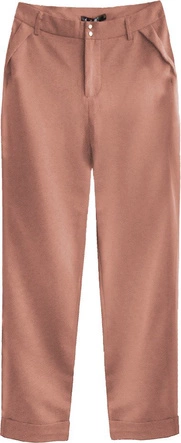 ELEGANCKIE SPODNIE RUDE (6152)