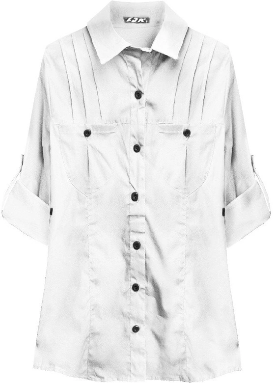 BAWEŁNIANA KOSZULA BIAŁA (1037)