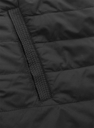 Dwustronna kurtka parka damska czarno-czerwona (w656big)