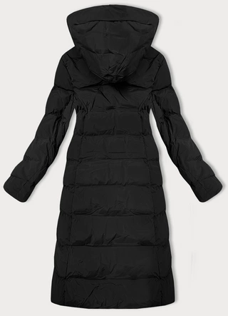 Gruba zimowa kurtka damska J Style czarna (5M3233-392)