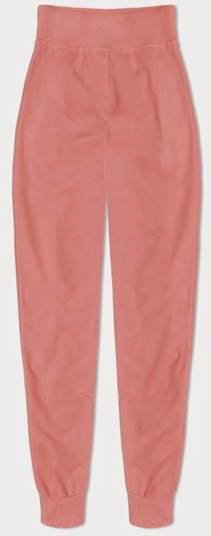 Cienkie spodnie dresowe łososiowe (CK03-37)