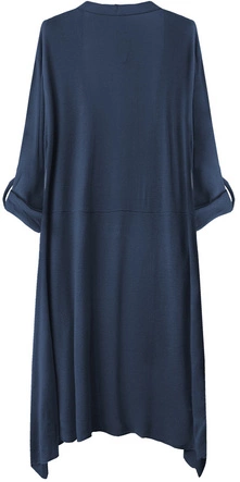 CIENKA NARZUTKA Z KIESZENIAMI GRANATOWA (248ART)