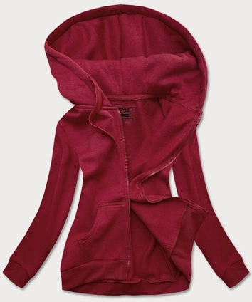 Bluza damska sportowa bordowa (W03-21)