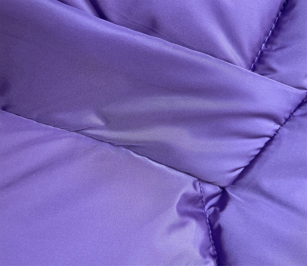 Przejściowa kurtka z kapturem lilac (LHD-23002)