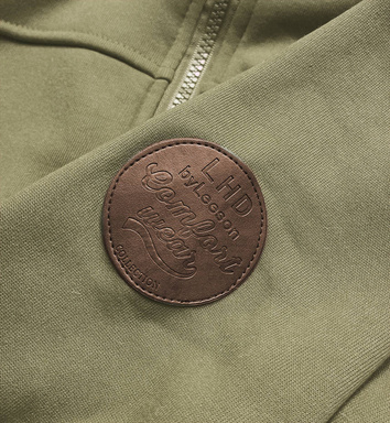 DŁUGA DAMSKA BLUZA ROZPINANA KHAKI (AMG708)