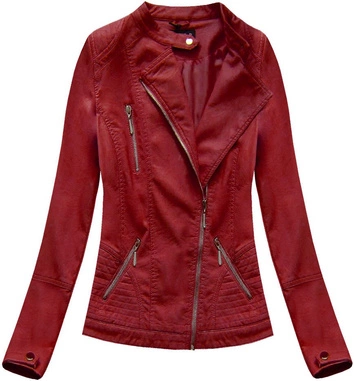 RAMONESKA BORDOWA Z EKOSKÓRY (5233)