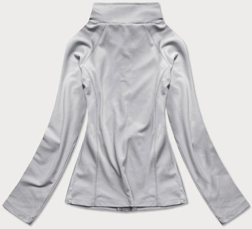 Dopasowana bluza damska szara (hd154-03)