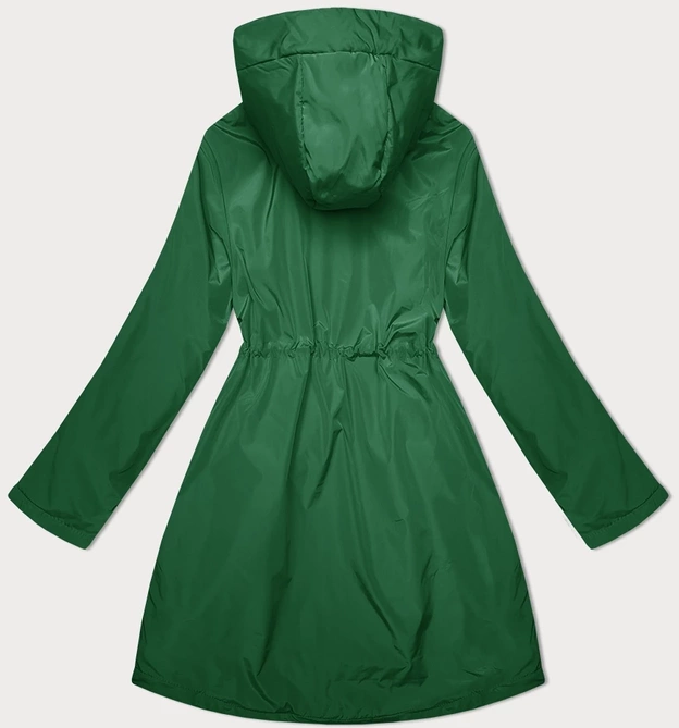 Kurtka damska z kapturem Miss TiTi zielona (2832)