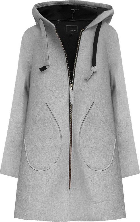 NEOPRENOWY PŁASZCZ SZARY (015LJ)